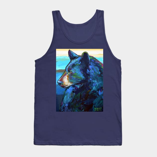 Mountain BLACK BEAR by Robert Phelps Tank Top by RobertPhelpsArt